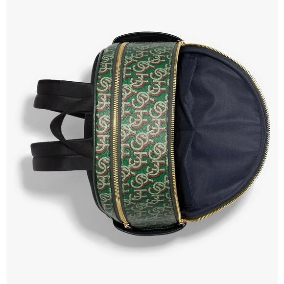 Coach Women's Court Backpack (Monogram Green) - Picture 3 of 15